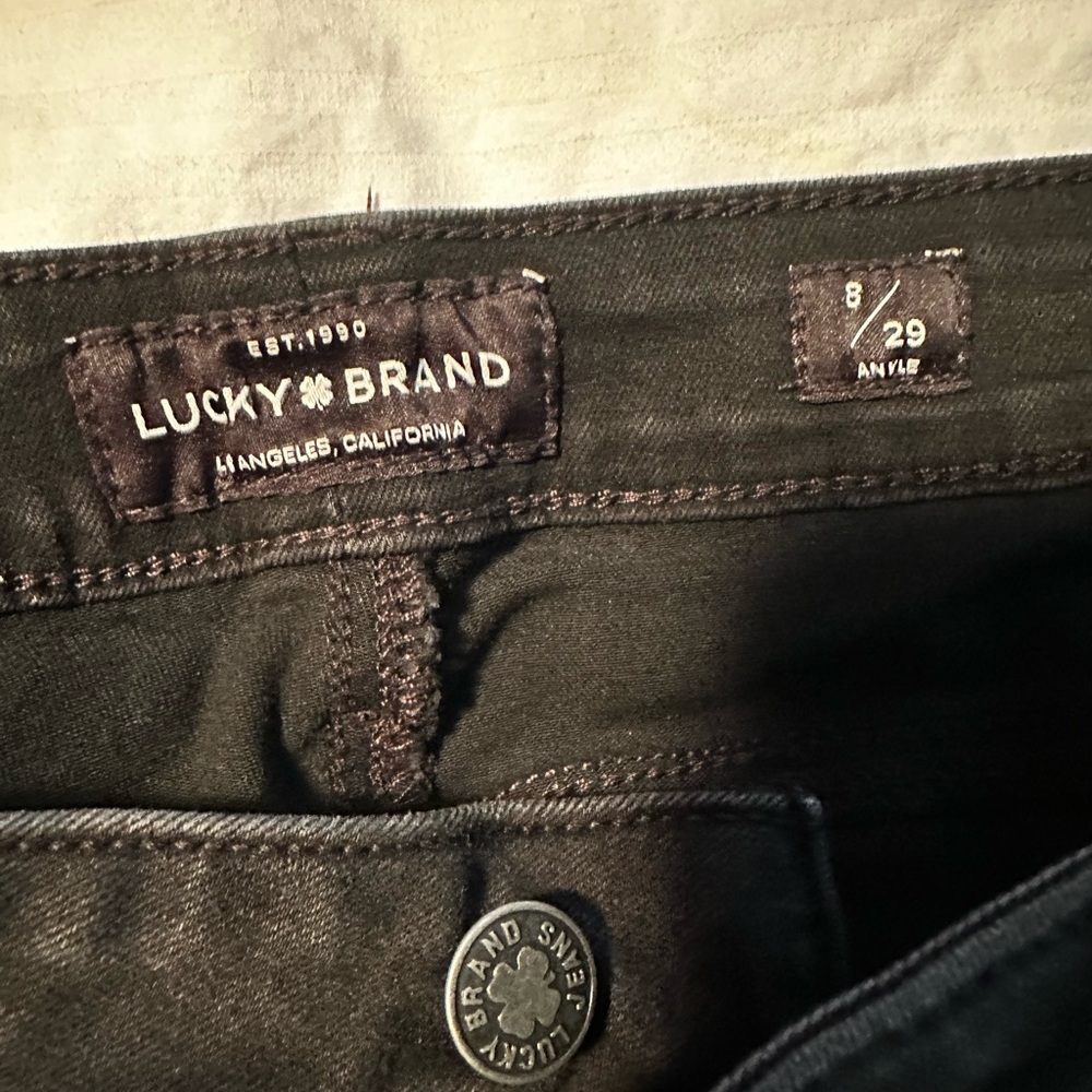 Lucky Brand Black Skinny Jeans